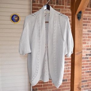 Hollister Open Cardigan Mid-Sleeve Taupe / Gray